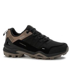 Buty męskie sportowe trekkingowe turystyczne DK VENOM. Brązowe trekkingi męskie DK, z materiału, bez zapięcia. Za 199.00 zł.