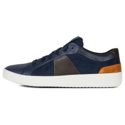Geox Tenisówki Męskie Warley 41 Ciemnoniebieskie. Trampki męskie marki Geox. Za 429.00 zł.