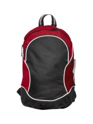 Clique Basic Backpack - sportowy plecak z non-woven – red. Czerwone plecaki męskie CLIQUE, bez wzorów, sportowe. Za 104.36 zł.