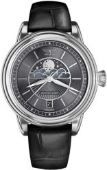 Zegarek damski Aviator V.1.33.0.254.4.BM czarny. Czarne zegarki damskie AVIATOR. Za 2,874.51 zł.