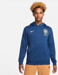 Nike Bluza Nike Brazylial Travel DH4822 490. Bluzy męskie Nike, m, bez wzorów, bez ramiączek, bez kaptura. Za 170.27 zł.