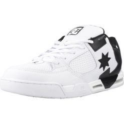 Buty DC DC COMMAND Biały. Białe buty zimowe męskie DC Shoes, bez wzorów, ze skóry, bez obcasa, bez zapięcia. Za 427.52 zł.