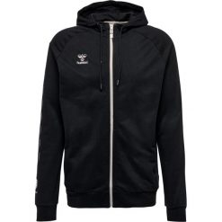 Hummel Bluza damska bawełniana rozpinana GRID Cotton Zip Hoodie. Czarne bluzy damskie Hummel, xs, bez wzorów, z bawełny, sportowe, bez ramiączek, z kapturem. Za 220.00 zł.