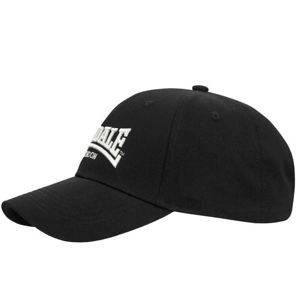 Czapka Lonsdale Wigston. Czarne czapki damskie Lonsdale, bez wzorów, z materiału. Za 128.00 zł.