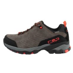 Buty trekkingowe CMP Melnick 3Q18597 Q906 brązowe. Brązowe trekkingi męskie na zimę, ze skóry, bez zapięcia. Za 607.08 zł.