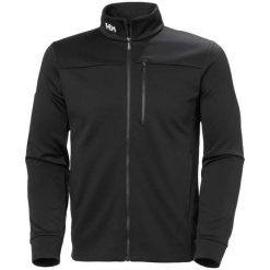 Kurtka polarowa męska Helly Hansen Crew Fleece Jacket. Czarne kurtki męskie Helly Hansen, m, bez wzorów, z polaru, sportowe, bez kaptura. W wyprzedaży za 411.20 zł.