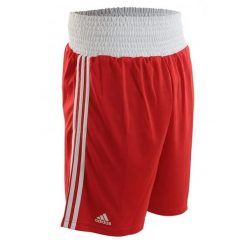 Szorty adidas Aiba. Czerwone szorty damskie Adidas, bez wzorów, sportowe. Za 149.50 zł.