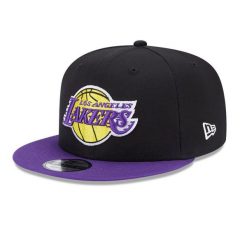 Czapka z daszkiem New Era 9FIFTY Los Angeles Lakers Contrst 60364386 S - M. Czarne czapki damskie New Era, bez wzorów. Za 169.00 zł.