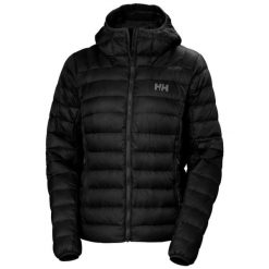 Damska kurtka z kapturem Helly Hansen Verglas Down 2.0. Czarne kurtki sportowe damskie Helly Hansen, na zimę, s, bez wzorów, z materiału, bez ramiączek, z kapturem, trekkingowe. Za 1,147.00 zł.