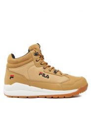 Fila Trzewiki Alpha FFM0168.70010 Brązowy. Brązowe botki męskie Fila, bez wzorów, z materiału, bez obcasa, bez zapięcia. Za 249.99 zł.