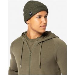 Czapka SUPER.NATURAL Merino Basic Beanie. Niebieskie czapki damskie super.natural, bez wzorów. Za 169.99 zł.