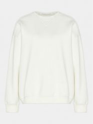 Outhorn Bluza OTHAW23TSWSF0733 Biały Regular Fit. Białe bluzy damskie Outhorn, l, bez wzorów, z bawełny, bez ramiączek, bez kaptura. Za 79.99 zł.