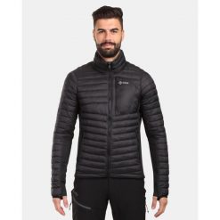 Męska ocieplana kurtka Kilpi ACTIS-M. Czarne kurtki męskie Kilpi, m, bez wzorów, bez kaptura. Za 360.09 zł.