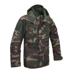 Kurtka męska Brandit Performance Woodland. Brązowe kurtki męskie Brandit, m, bez wzorów, z materiału, bez kaptura. Za 570.55 zł.