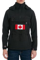 Kurtka turystyczna damska Canadian Peak Toka. Czarne kurtki sportowe damskie Canadian Peak, s, z aplikacjami, z materiału, bez ramiączek, bez kaptura, trekkingowe. Za 259.49 zł.