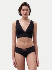 Chantelle Biustonosz braletka Floral Touch C94270 Czarny. Czarne biustonosze Chantelle, bez wzorów, z syntetyku. Za 239.99 zł.