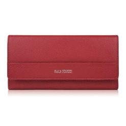 Portfel damski skórzany czerwony duży w orientacji pozioma z RFID Paolo Peruzzi AL-01-RD. Czerwone portfele damskie Paolo Peruzzi, ze skóry. Za 74.00 zł.