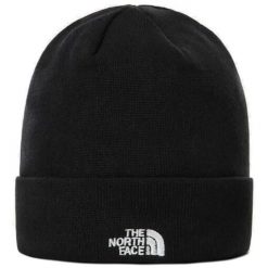 Czapka turystyczna unisex The North Face Norm Shallow Beanie. Czarne czapki damskie The North Face, bez wzorów. Za 117.00 zł.
