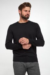 Sweter męski wełniany Denny JOOP!. Swetry męskie JOOP!, l, bez wzorów, z wełny, bez kołnierzyka, bez ramiączek. W wyprzedaży za 389.35 zł.