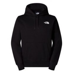 Bluza turystyczna męska The North Face M Simple Dome Hoodie. Czarne bluzy męskie The North Face, l, bez wzorów, sportowe, bez ramiączek, bez kaptura. Za 264.00 zł.