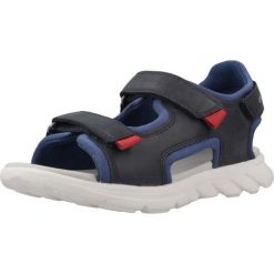 Sandały Geox Model J Sandal Airadyum Bo Kolor Niebieski. Niebieskie buty zimowe męskie Geox, bez wzorów, z syntetyku, bez obcasa, bez zapięcia. Za 219.99 zł.