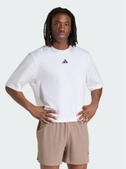Adidas Koszulka techniczna D4T Primelift KT1653 Biały Regular Fit. Białe koszulki sportowe męskie Adidas, m, bez wzorów, z bawełny, bez ramiączek, na fitness i siłownię. Za 178.99 zł.