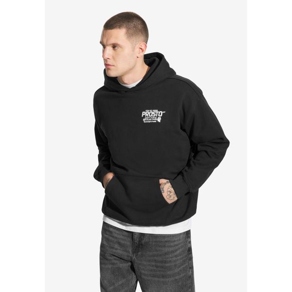 Bluza sportowa męska Prosto Flathead z kapturem. Czarne bluzy sportowe męskie Prosto., m, bez wzorów, z kapturem. Za 424.99 zł.