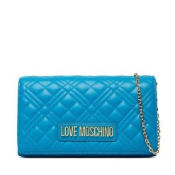 Torebka LOVE MOSCHINO. Niebieskie torebki do ręki damskie Love Moschino, bez wzorów, bez dodatków. Za 548.99 zł.
