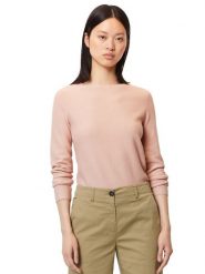 Marc O'Polo Sweter 308 6006 60153 Różowy Regular Fit. Czerwone swetry nierozpinane damskie Marc O'Polo, m, bez wzorów, z bawełny, bez kołnierzyka, bez ramiączek. Za 619.99 zł.