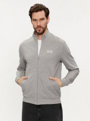 EA7 Emporio Armani Bluza 3DPM61 PJ05Z 3905 Szary Regular Fit. Szare bluzy męskie EA7 Emporio Armani, m, bez wzorów, z bawełny, bez ramiączek, bez kaptura. Za 239.99 zł.