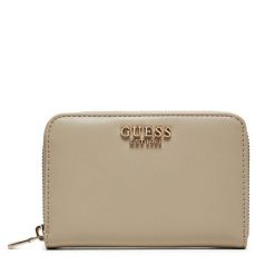Portfel Guess. Brązowe portfele damskie Guess. Za 189.99 zł.