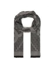 Guess Szal AM9567 POL03 Szary. Szare rękawiczki damskie Guess, z aplikacjami. Za 189.99 zł.