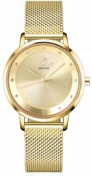 Zegarek Giewont Zegarek Damski Giewont Sapphire Złoty GW4130-B2. Niebieskie zegarki damskie Giewont, złote. Za 211.63 zł.