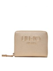 Liu Jo Portfel Ecs M Zip Around AF5156 E0087 Złoty. Żółte portfele damskie Liu Jo, ze skóry. Za 269.99 zł.