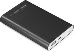 Powerbank Esperanza Nautrin 8800mAh Czarny. Czarne powerbanki Esperanza. Za 33.21 zł.