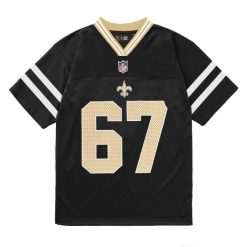 Koszulka New Orleans Saints Nos NFL. Bluzki damskie New Era, bez wzorów, sportowe, bez kołnierzyka, bez ramiączek. W wyprzedaży za 216.50 zł.