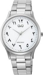 Zegarek Q&Q Zegarek QQ C08A-027P Męski Klasyczny Biała Tarcza . Białe zegarki męskie Q&Q, bez wzorów. Za 149.00 zł.