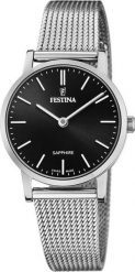 Zegarek Festina Zegarek damski Festina F20015-3 srebrny. Szare zegarki damskie Festina, srebrne. Za 577.00 zł.