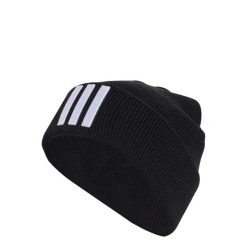Czapka 3-Stripes. Białe czapki damskie Adidas, bez wzorów, z dzianiny, klasyczne. Za 109.00 zł.