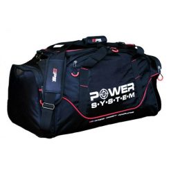 Torba treningowa POWER SYSTEM Magna Bag. Czarne torby na ramię męskie POWER SYSTEM, z materiału, na ramię. Za 179.00 zł.
