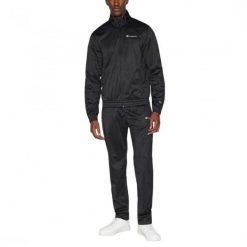Dres męski do treningu Champion Tracksuit czarny. Czarne komplety dresowe męskie Champion, m, bez wzorów, z dresówki. Za 279.00 zł.