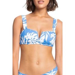 Góra od bikini Roxy Love The Vanuatu. Niebieskie stroje kąpielowe damskie Roxy, m, bez wzorów, z elastanu. Za 92.00 zł.