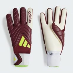 Rękawice Copa League Goalkeeper. Białe rękawiczki damskie Adidas, bez wzorów. W wyprzedaży za 193.15 zł.