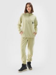 4F Spodnie dresowe polarowe damskie - khaki XL. Brązowe spodnie dresowe damskie 4F, bez wzorów, z dresówki, sportowe. W wyprzedaży za 59.99 zł.