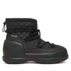 Śniegowce Moon Boot. Czarne śniegowce damskie Moon Boot, bez zapięcia. Za 899.99 zł.