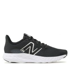 Buty do biegania New Balance. Czarne obuwie sportowe damskie New Balance, bez wzorów, bez zapięcia, do biegania. Za 189.99 zł.