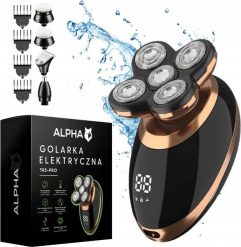 Golarka Alpha GOLARKA MĘSKA TR5-PRO TRYMER MASZYNKA DO BRODY GŁOWY TWARZY WŁOSÓW ALPHA. Golarki i trymery Alpha. Za 130.90 zł.