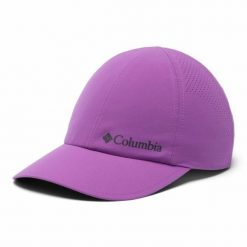Czapka z daszkiem Columbia Silver Ridge IV Ball Cap. Fioletowe czapki damskie Columbia, bez wzorów, sportowe. Za 115.53 zł.