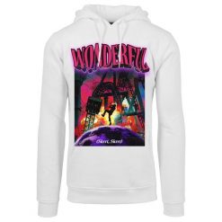 Bluza z kapturem Urban Classics Wonderful. Białe bluzy męskie Urban Classics, m, bez wzorów, z kapturem. Za 169.50 zł.