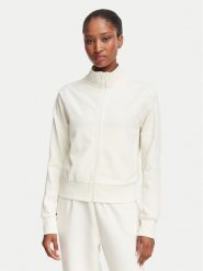 Guess Bluza V6YQ26 K5140 Kremowy Regular Fit. Białe bluzy damskie Guess, xs, z aplikacjami, z bawełny, bez ramiączek, bez kaptura. Za 434.99 zł.